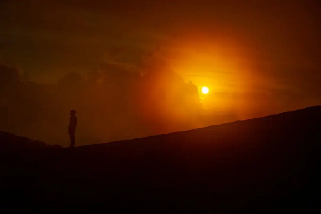 Volcanic eruption documentary photography by Josh Edelson for AFP