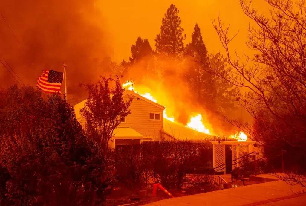 Watch devastation left behind from wildfires in Paradise, California, photo by Josh Edelson/AFP