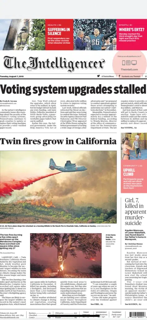 The Washington Post featuring a photograph by Josh Edelson (2)