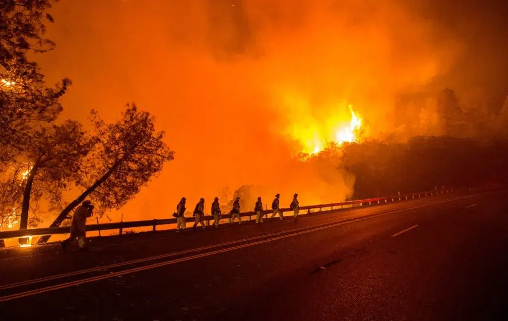 California wildfire documentary photography by Josh Edelson, AFP photojournalist