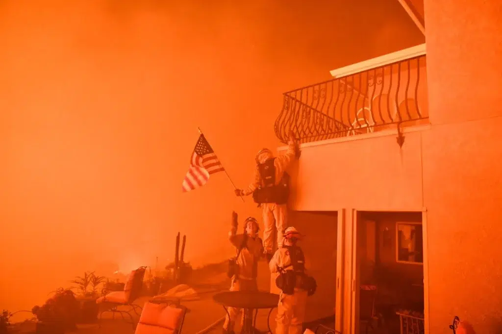 Flag of the United States, United States, American Revolution, documentary photography by Josh Edelson/AFP