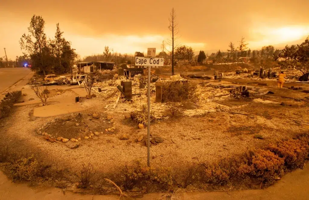 Live: Deadly Carr Fire burns in California, photo by Josh Edelson/AFP