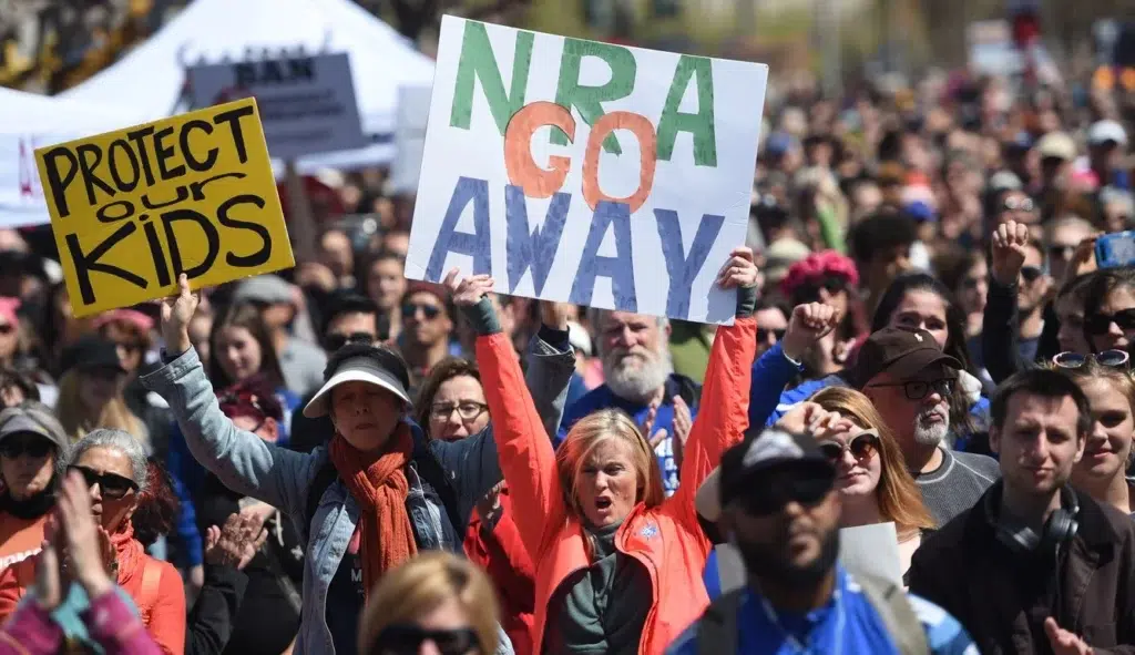NRA sues over San Francisco resolution branding it 'domestic ..., photo by Josh Edelson/AFP
