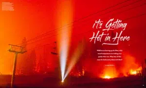 Josh Edelson wildfire photojournalism as run in the news (press feature 14)