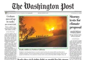 The Washington Post — a neighborhood under wildfire threat, captured by Josh Edelson