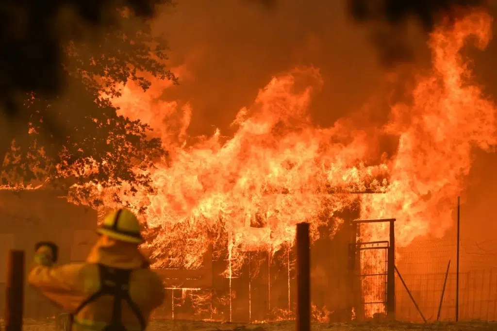 Mendocino Complex now 12 percent contained as California ..., photo by Josh Edelson/AFP