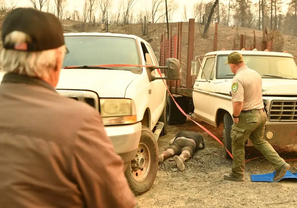 California wildfire documentary photography by Josh Edelson, AFP photojournalist