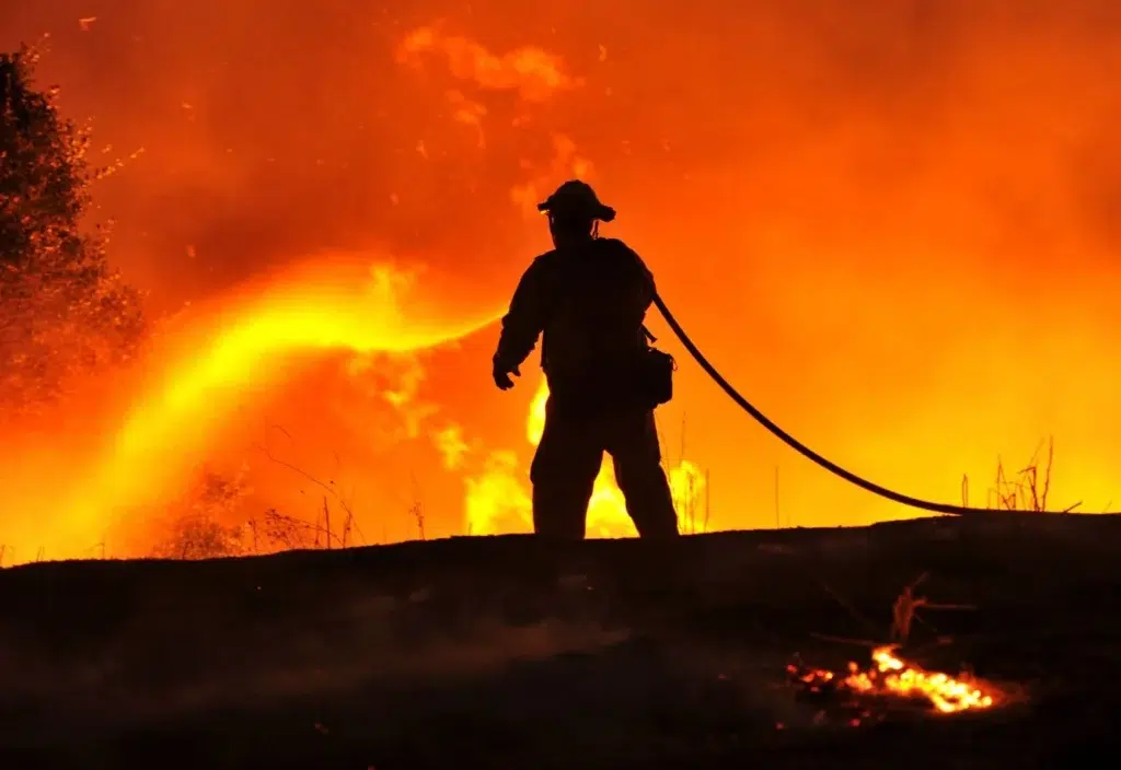 13000 Under Evacuation Orders as Rocky Fire Rages, photo by Josh Edelson/AFP