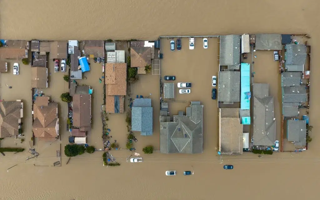 Atmospheric river could bring soaking to California next week, photo by Josh Edelson/AFP