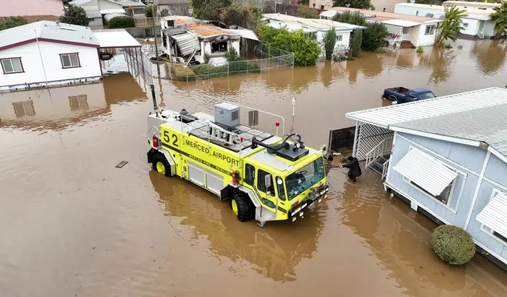 California Storm Updates: Flooding Causes Widespread Damage ..., photo by Josh Edelson/AFP