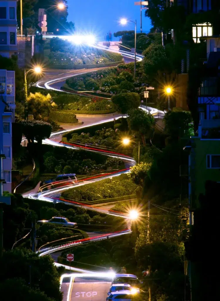 Security lighting, Street light, Landscape lighting, documentary photography by Josh Edelson/AFP