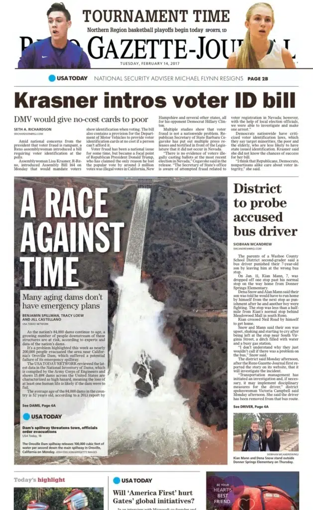 A Josh Edelson California wildfire image published in the news media (press feature 12)
