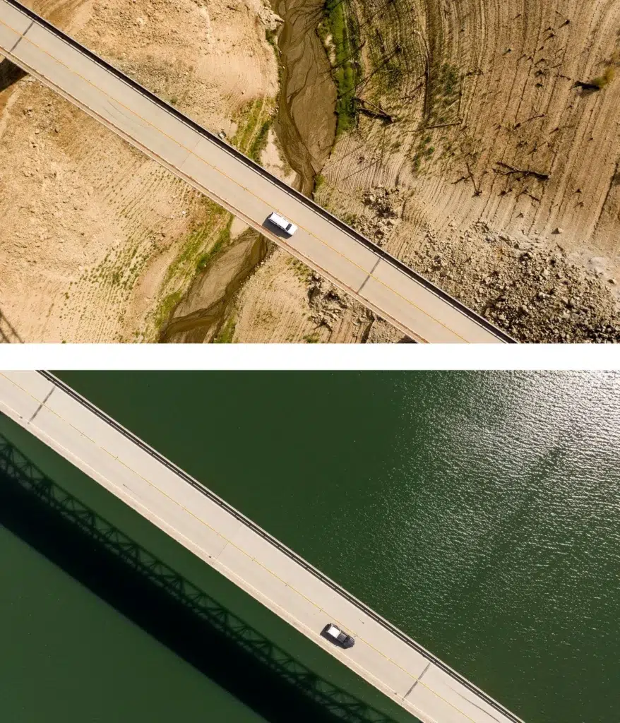 'Drought-free' California? Lake Oroville highlights shift in amazing ..., photo by Josh Edelson/AFP