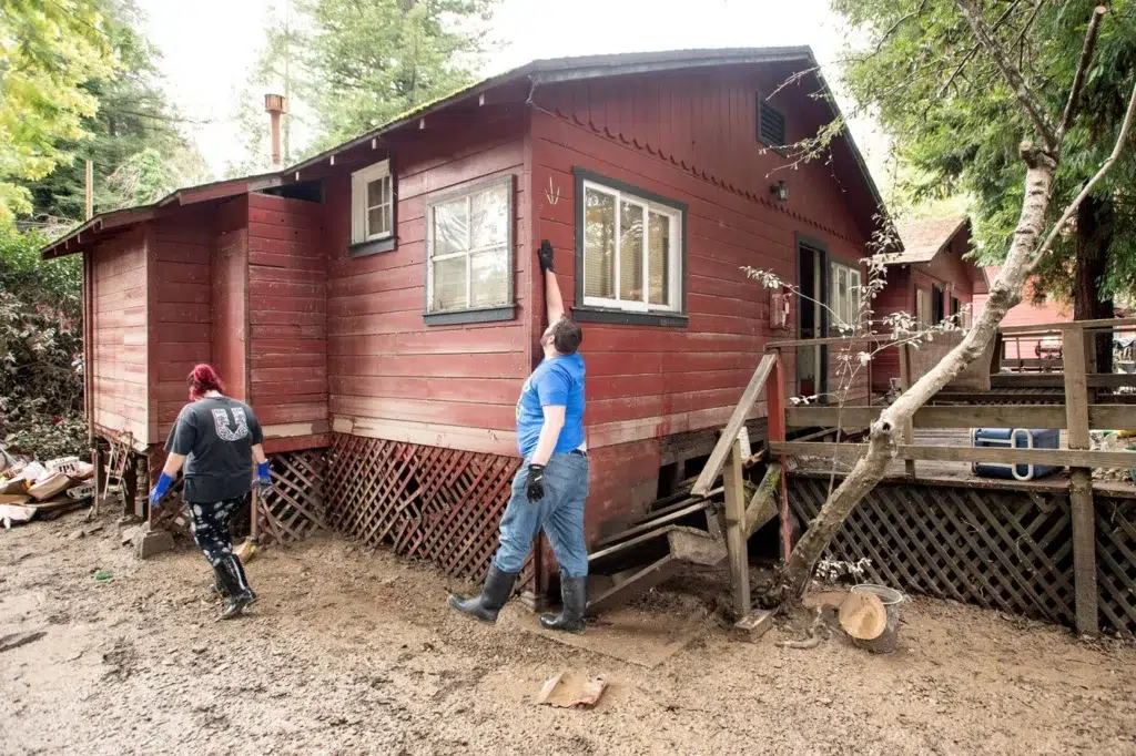 Rural area, Cottage M, documentary photography by Josh Edelson/AFP