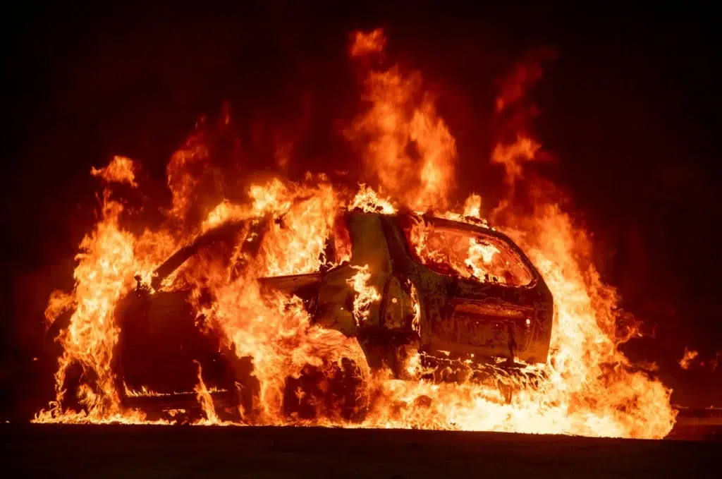 Why California's Fires are Bigger, Deadlier, and More Costly, photo by Josh Edelson/AFP