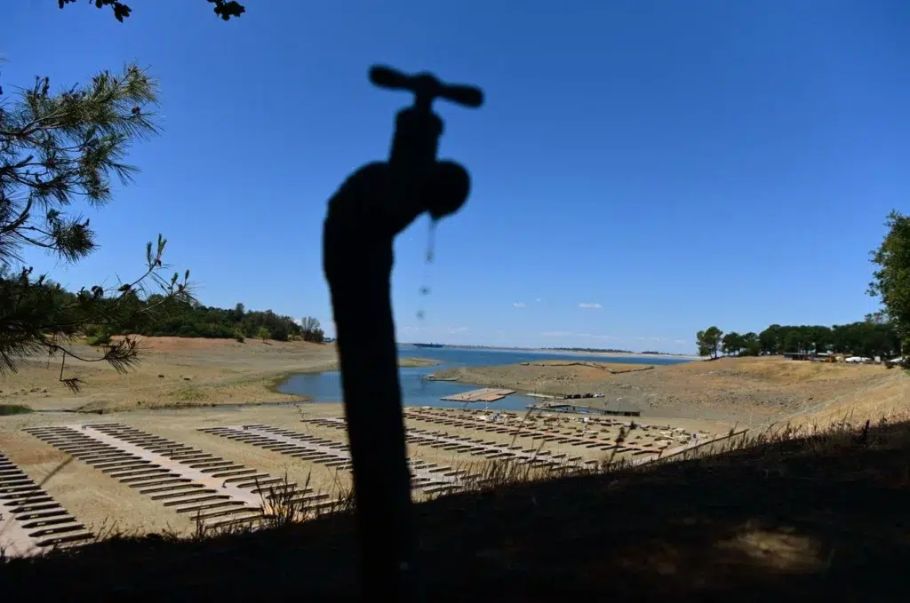 Californians could see mandatory water cuts amid drought, photo by Josh Edelson/AP