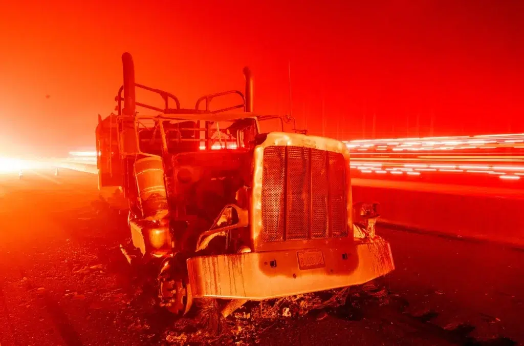 $234 million sought as new wildfires wreak havoc on state, photo by Josh Edelson/AFP