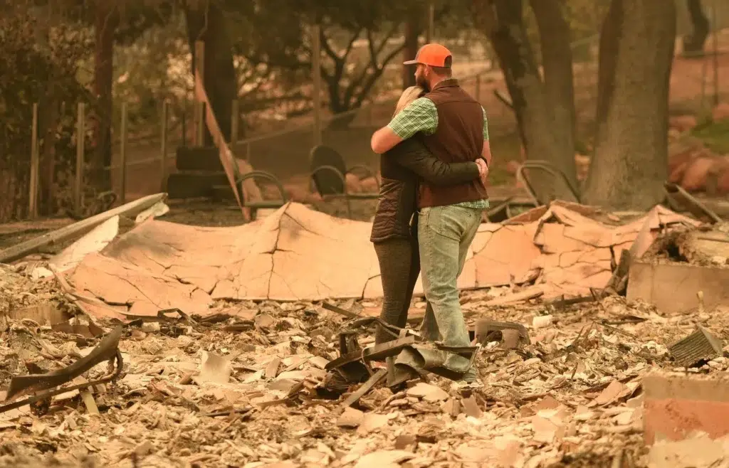 Camp Fire: Butte County sheriff releases names of 16 more victims, photo by Josh Edelson/AFP