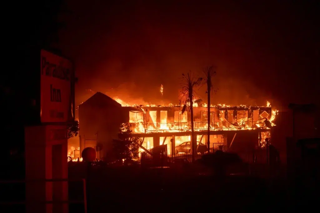 PG&E lost $2.6 billion in the second quarter off wildfires ..., photo by Josh Edelson/AFP