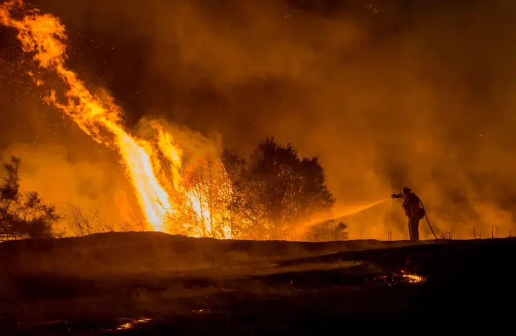California wildfire documentary photography by Josh Edelson, AFP photojournalist