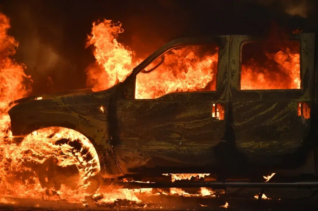 Devastating California wildfires, photo by Josh Edelson/AFP