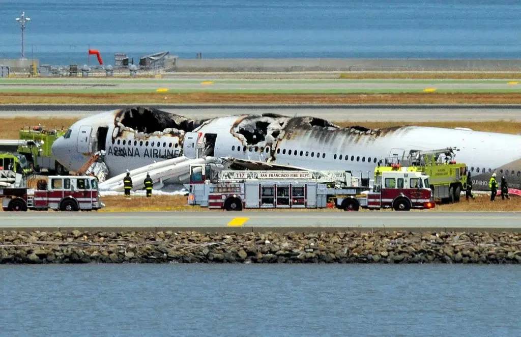 No mechanical problem with crashed jet: Asiana, photo by Josh Edelson/AFP