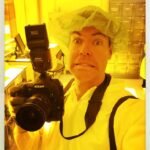 Josh shooting in a bio lab