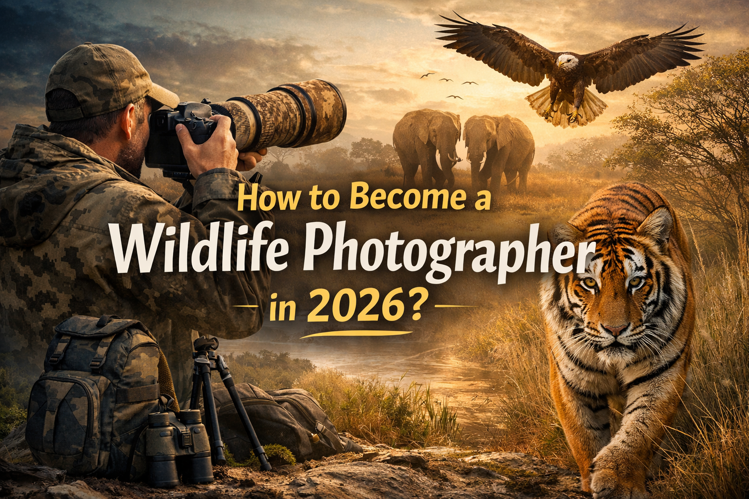 How to Become a Wildlife Photographer in 2026?
