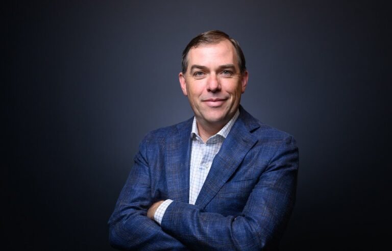Matt Garman Amazon CEO executive portrait at Amazon Seattle headquarters, corporate photography by Josh Edelson