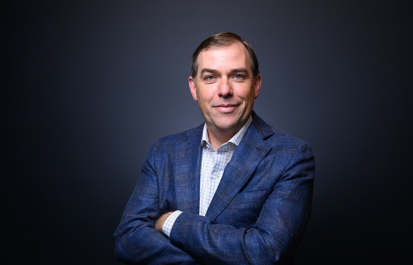 Matt Garman Amazon CEO executive portrait at Amazon Seattle headquarters — corporate photography by Josh Edelson