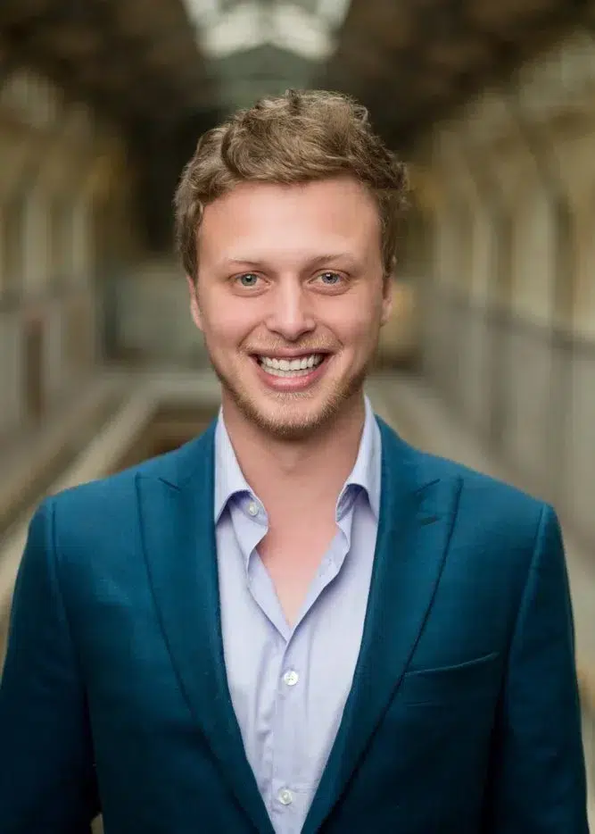 Seattle corporate headshot by Josh Edelson — on-site Seattle headshot