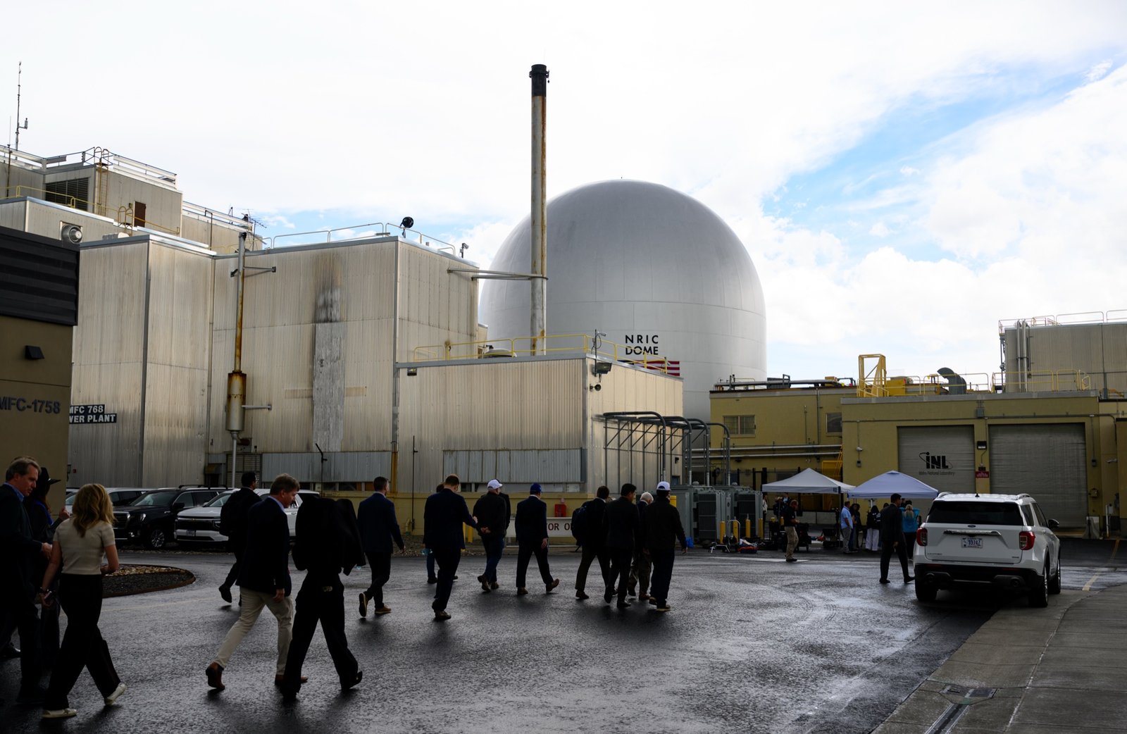 US Secretary of Energy Chris Wright tours Idaho National Laboratory with officials