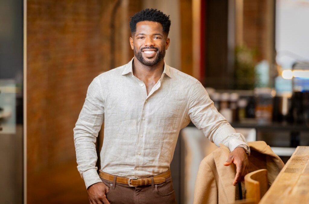 Ossium Health CEO Kevin Caldwell, relaxed executive portrait in the office