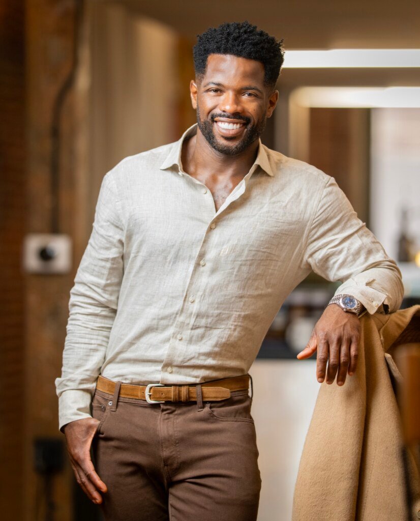 Kevin Caldwell, Ossium Health CEO, environmental office portrait in San Francisco