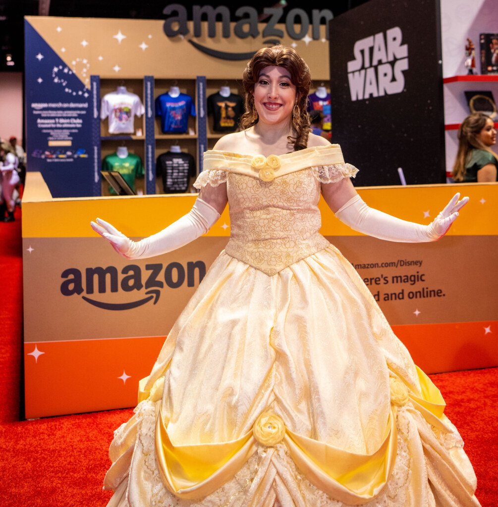 Amazon activation at D23 Expo in Anaheim, brand event photography by Josh Edelson