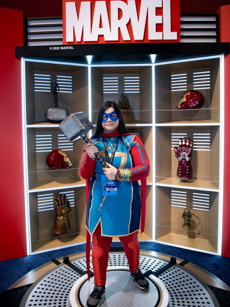 Amazon activation at D23 Expo in Anaheim, brand event photography by Josh Edelson
