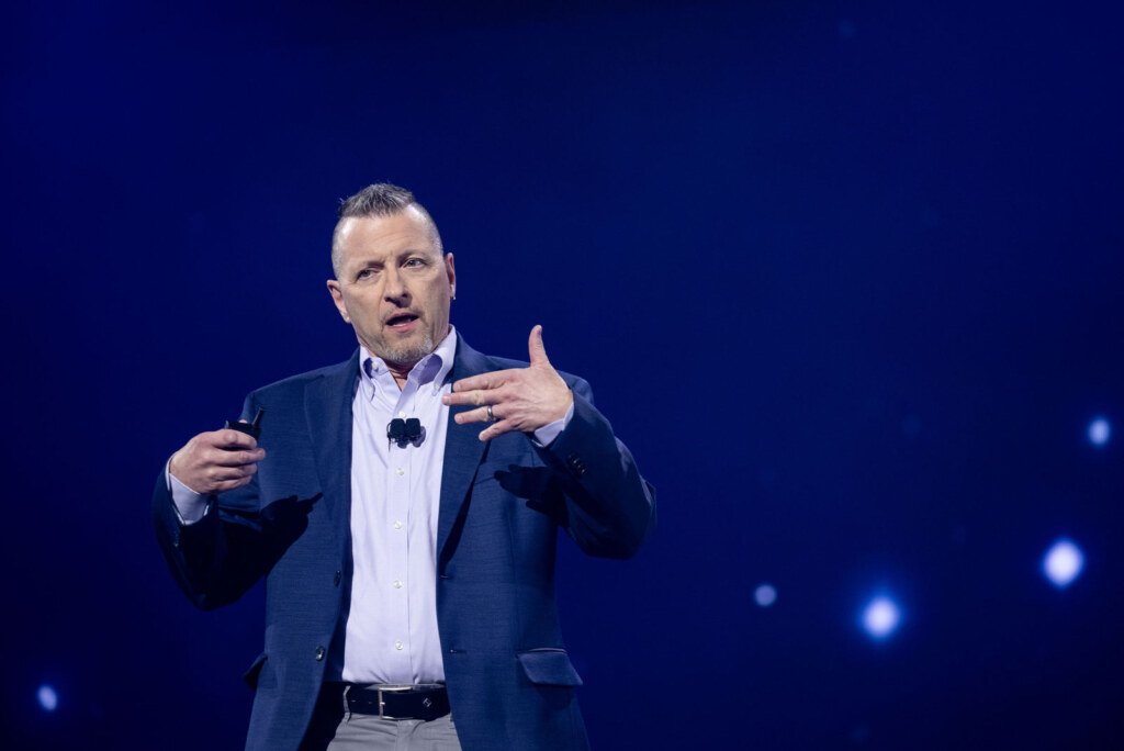 Amazon re:MARS conference in Las Vegas, keynote photography by Josh Edelson