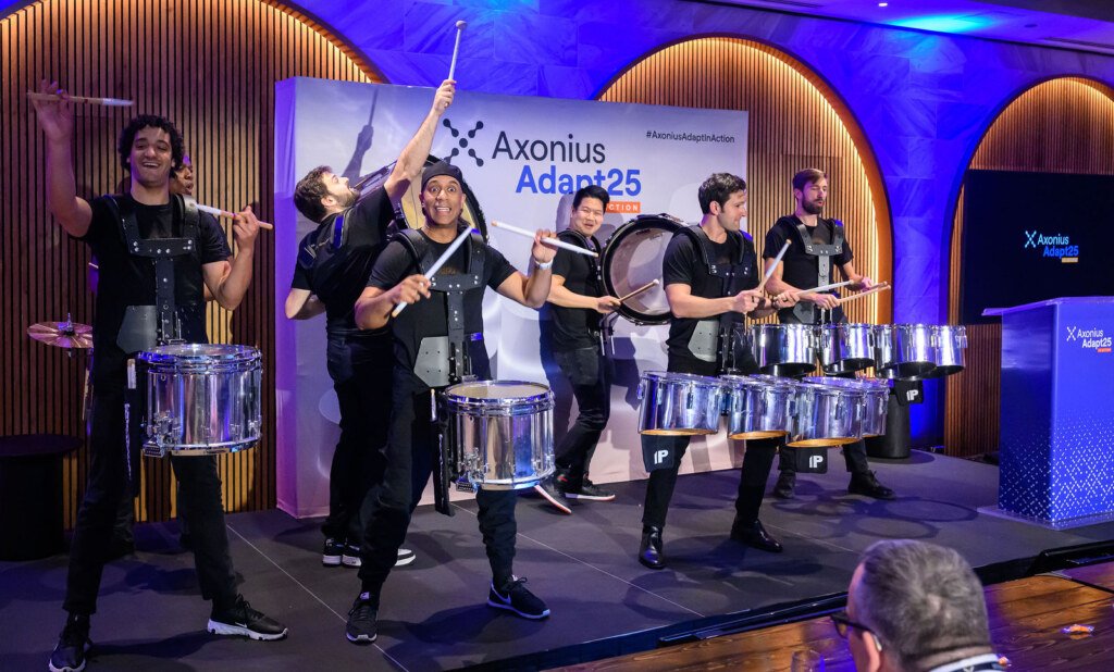 Axonius Adapt25 road show in Chicago, corporate event photography by Josh Edelson