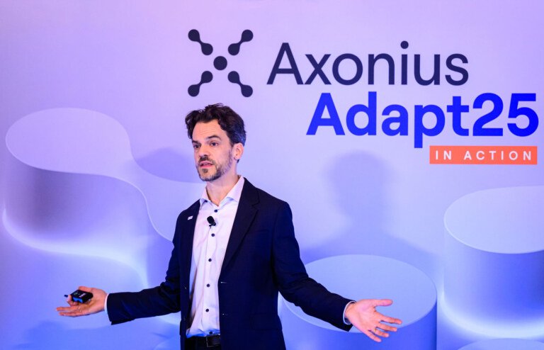 Axonius Adapt25 road show in New York City, corporate event photography by Josh Edelson