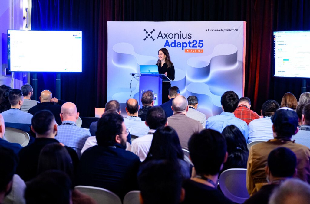 Axonius Adapt25 road show in New York City, corporate event photography by Josh Edelson