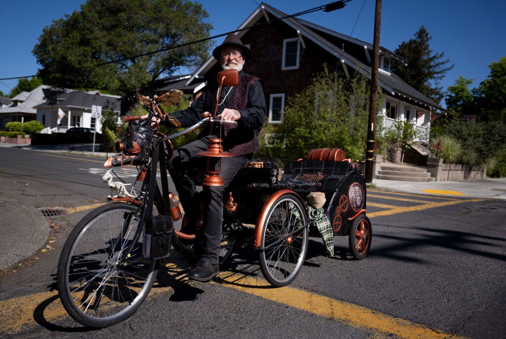 Bike to Wherever Days 2026 in downtown Napa for the Metropolitan Transportation Commission, event photography by Josh Edelson