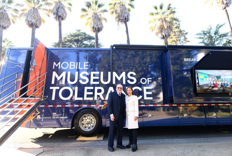 Simon Wiesenthal Center Mobile Museum of Tolerance at the California State Capitol in Sacramento, event photography by Josh Edelson