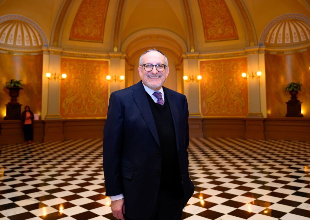 Simon Wiesenthal Center Mobile Museum of Tolerance at the California State Capitol in Sacramento, event photography by Josh Edelson