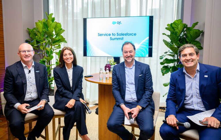 Service to Salesforce Summit at the St. Regis San Francisco during Dreamforce week, corporate event photography by Josh Edelson