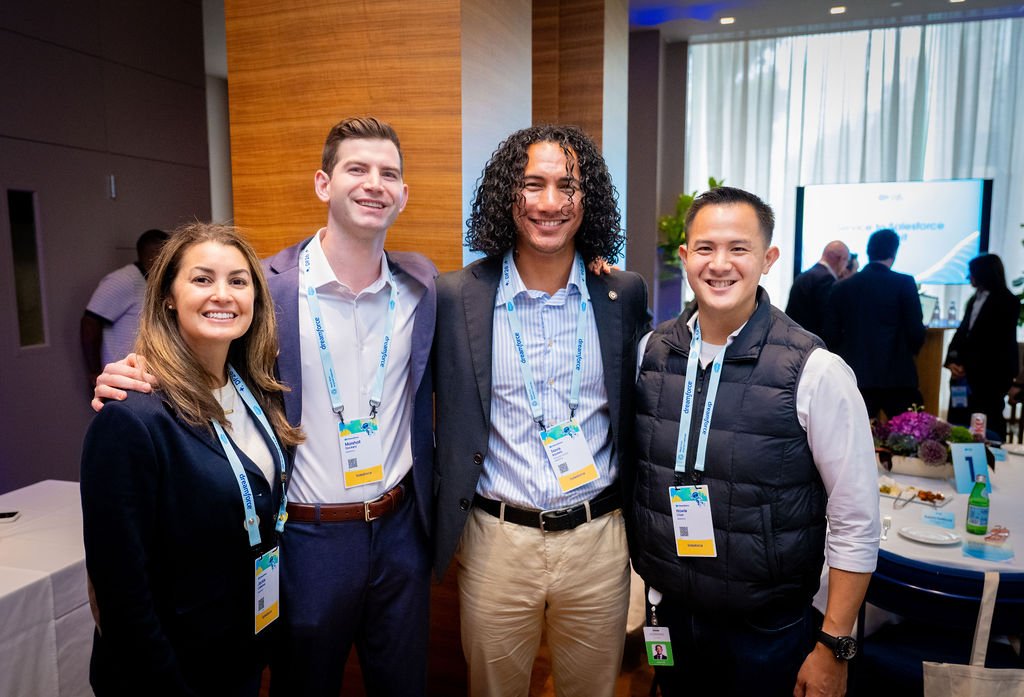 Service to Salesforce Summit at the St. Regis San Francisco during Dreamforce week, corporate event photography by Josh Edelson