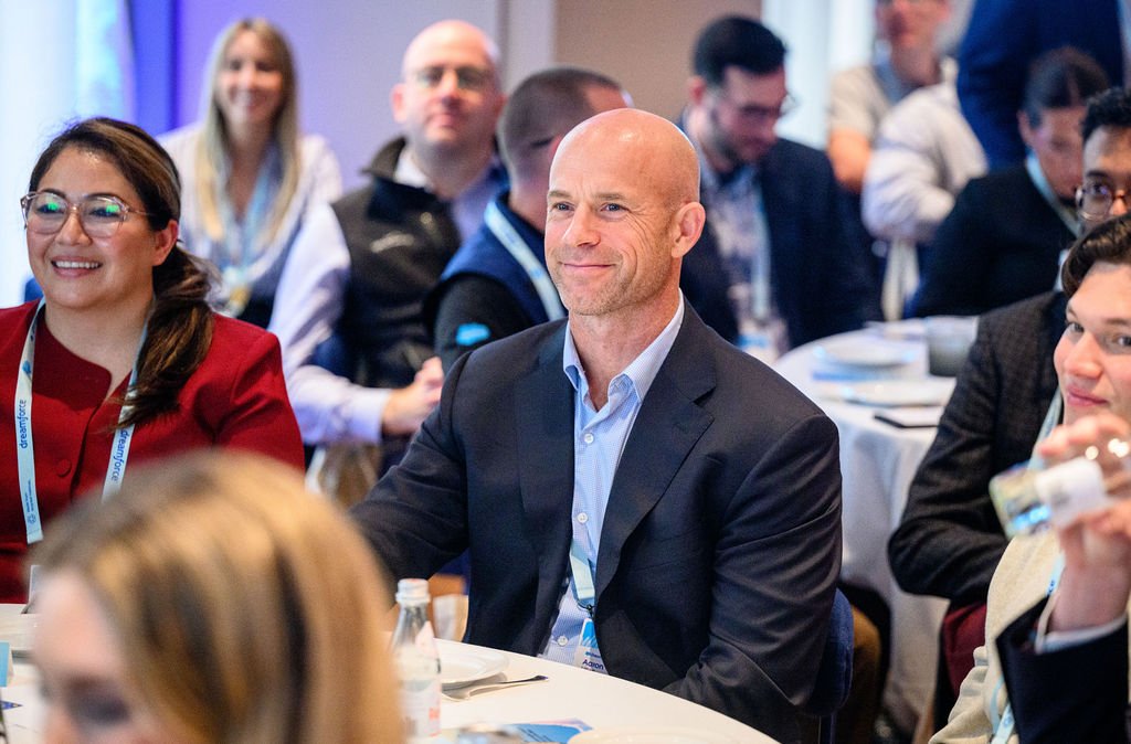 Service to Salesforce Summit at the St. Regis San Francisco during Dreamforce week, corporate event photography by Josh Edelson