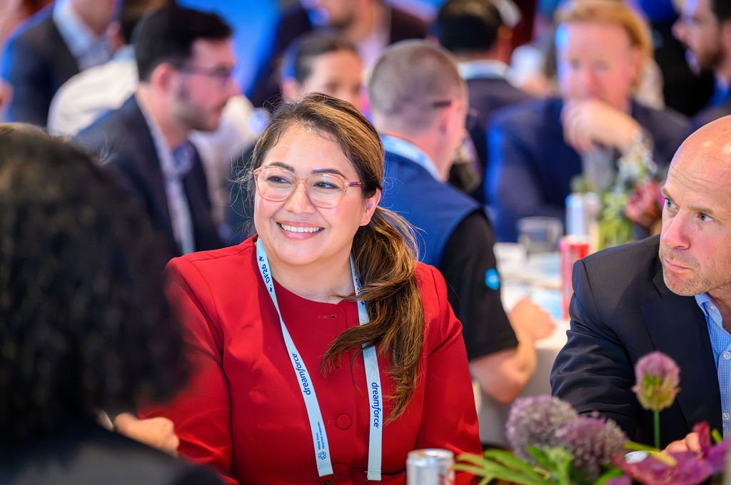Service to Salesforce Summit at the St. Regis San Francisco during Dreamforce week, corporate event photography by Josh Edelson
